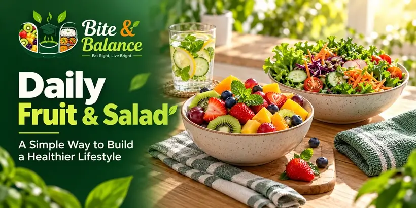 Daily Fruit & Salad: A Simple Way to Build a Healthier Lifestyle