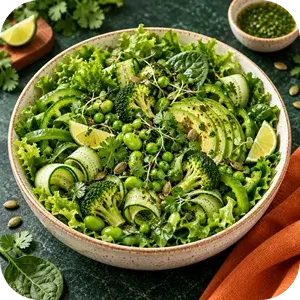 Green Vegetable Salad